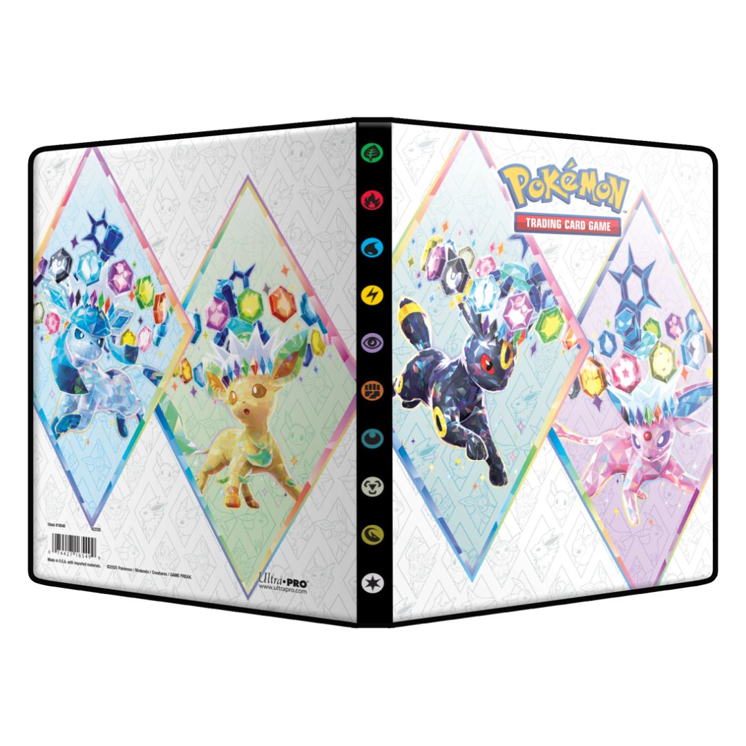 Ultra Pro 4-pocket pärm till Pokémon kort från Prismatic Evolutions