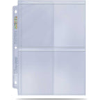 Ultra PRO: Secure Platinum Page 4-Pocket Toploader skyddar kort i toploader