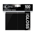 Ultra PRO: Eclipse Standard Deck Protector Sleeves Pro Gloss 100st, Svart