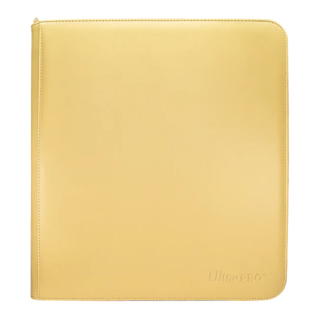 Ultra PRO Vivid 12-Pocket Zippered PRO-Binder Yellow
