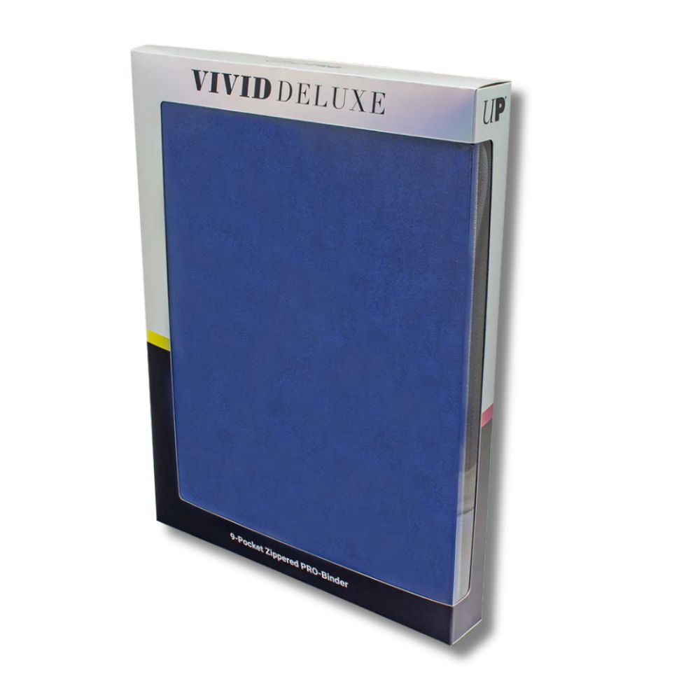 Ultra PRO: Vivid 9-Pocket Zippered PRO-Binder Deluxe - Blue