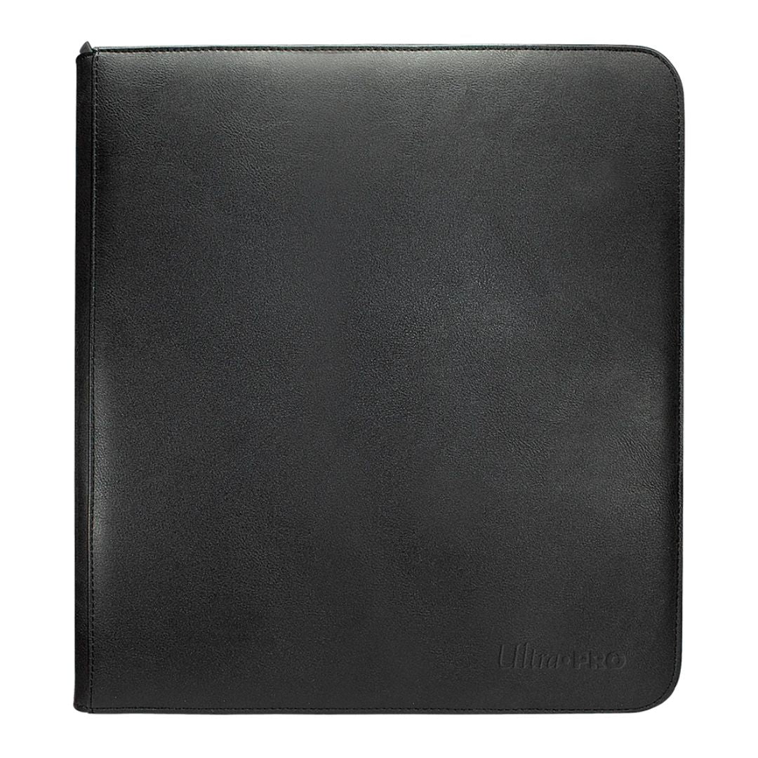 Ultra PRO: Vivid 12-Pocket Zippered PRO-Binder Black