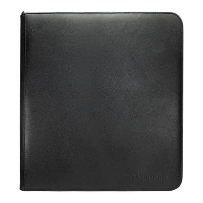 Ultra PRO: Vivid 12-Pocket Zippered PRO-Binder Black