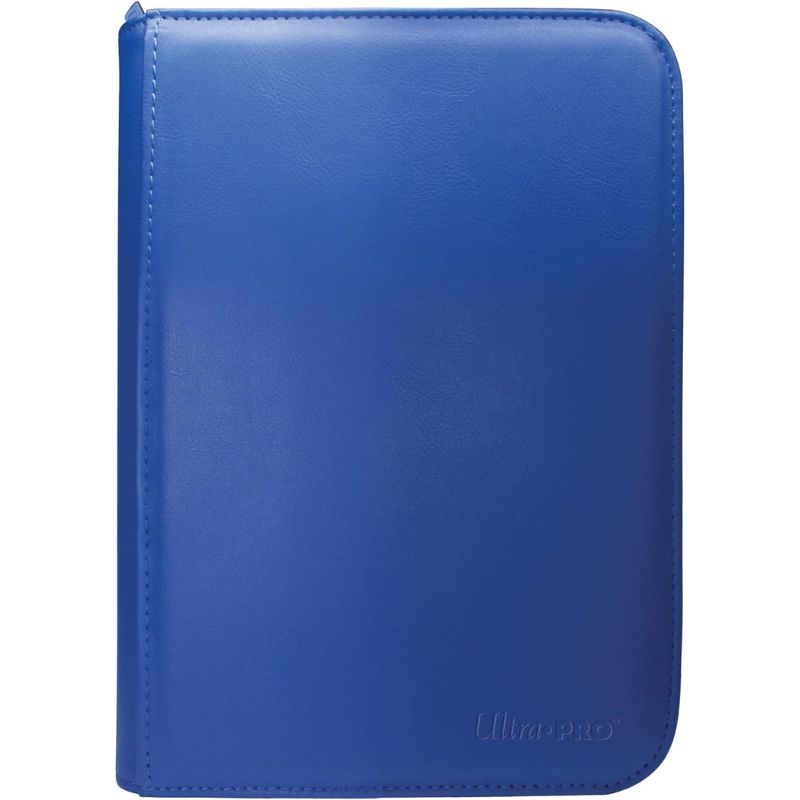 Ultra PRO: Vivid 4-Pocket Zippered PRO-Binder - Blue