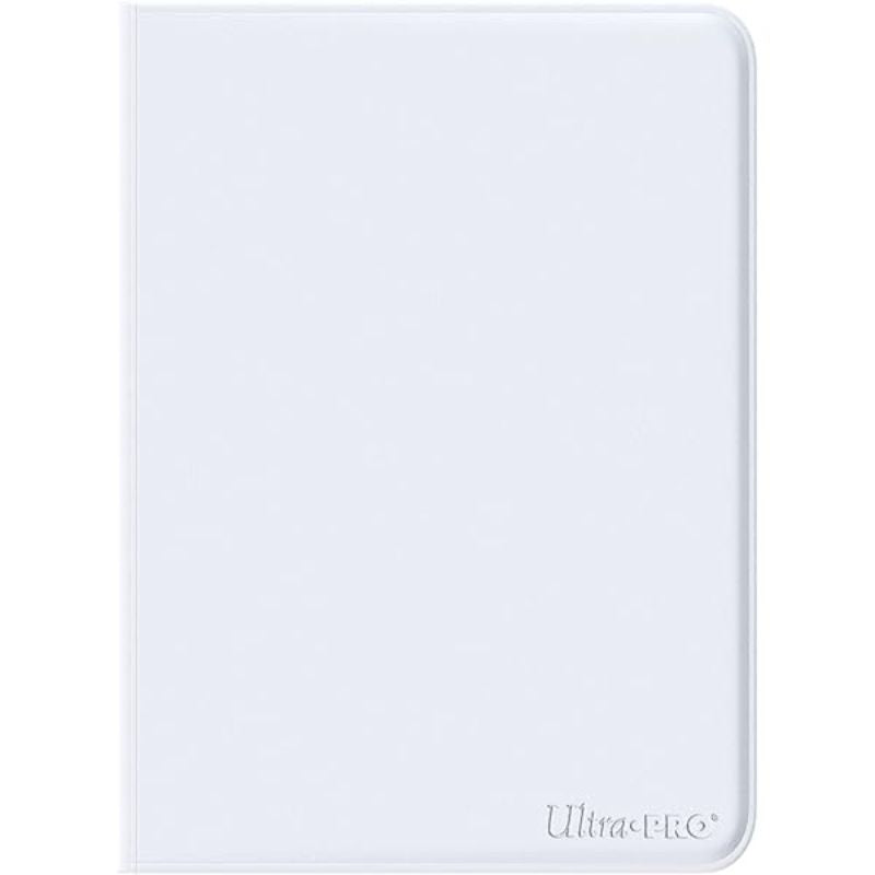 Ultra PRO: Vivid 4-Pocket Zippered PRO-Binder - White