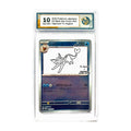 Vaporeon Yu Nagaba RaukCard 10 graderat pokemon kort
