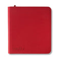 Vault X: 12-Pocket XL Exo-Tec® Zip Binder Fire Red