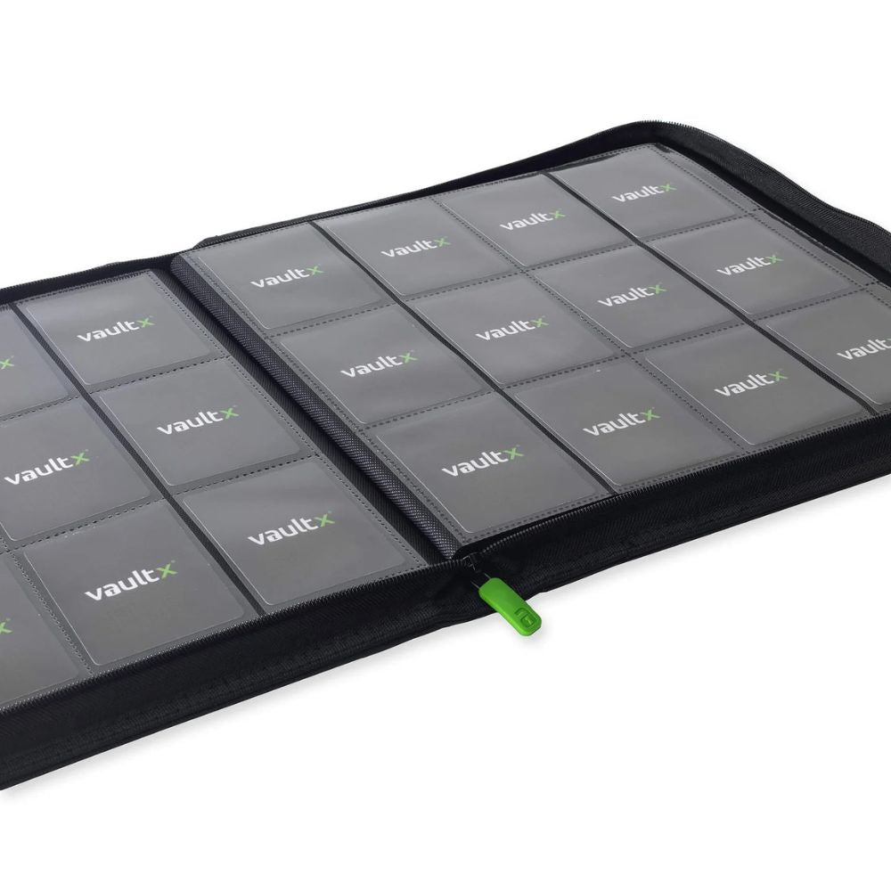 Vault X: 12-Pocket XL Exo-Tec® Zip Binder Insida