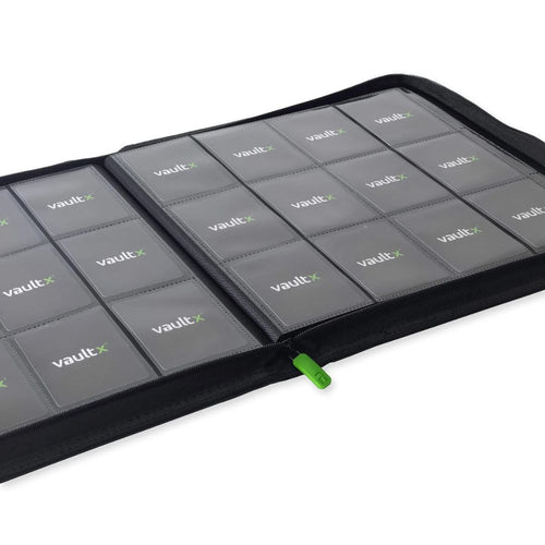 Vault X: 12-Pocket XL Exo-Tec® Zip Binder Insida