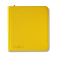 Vault X: 12-Pocket Exo-Tec® Zip Binder Sunrise Yellow