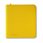 Vault X: 12-Pocket Exo-Tec® Zip Binder Sunrise Yellow