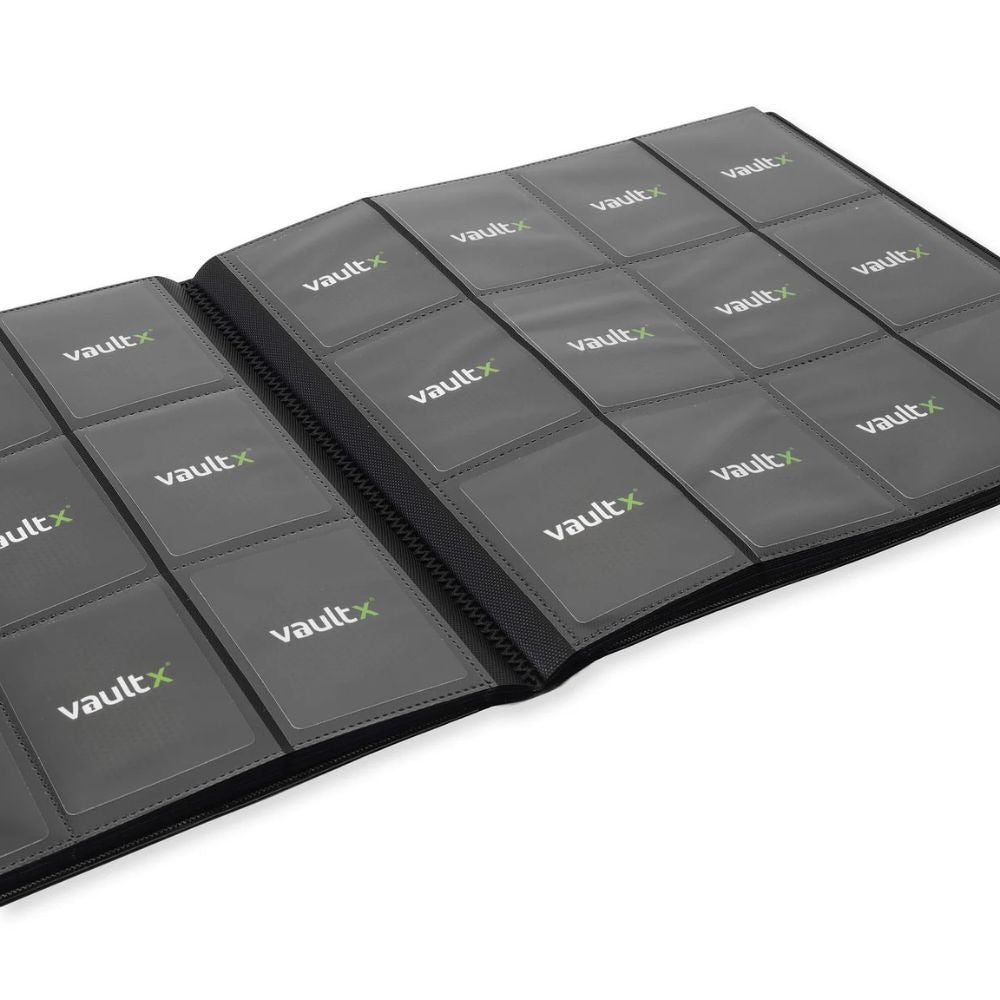 Vault X: 12-Pocket Strap Binder insida