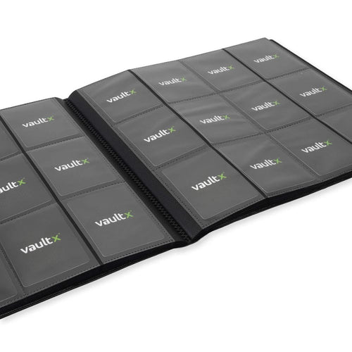 Vault X: 12-Pocket Strap Binder insida