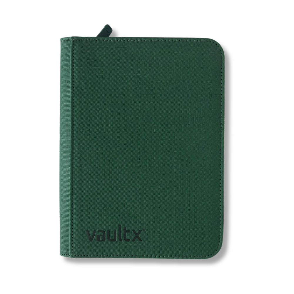 Vault X: 4-Pocket Exo-Tec® Zip Binder Forest Green