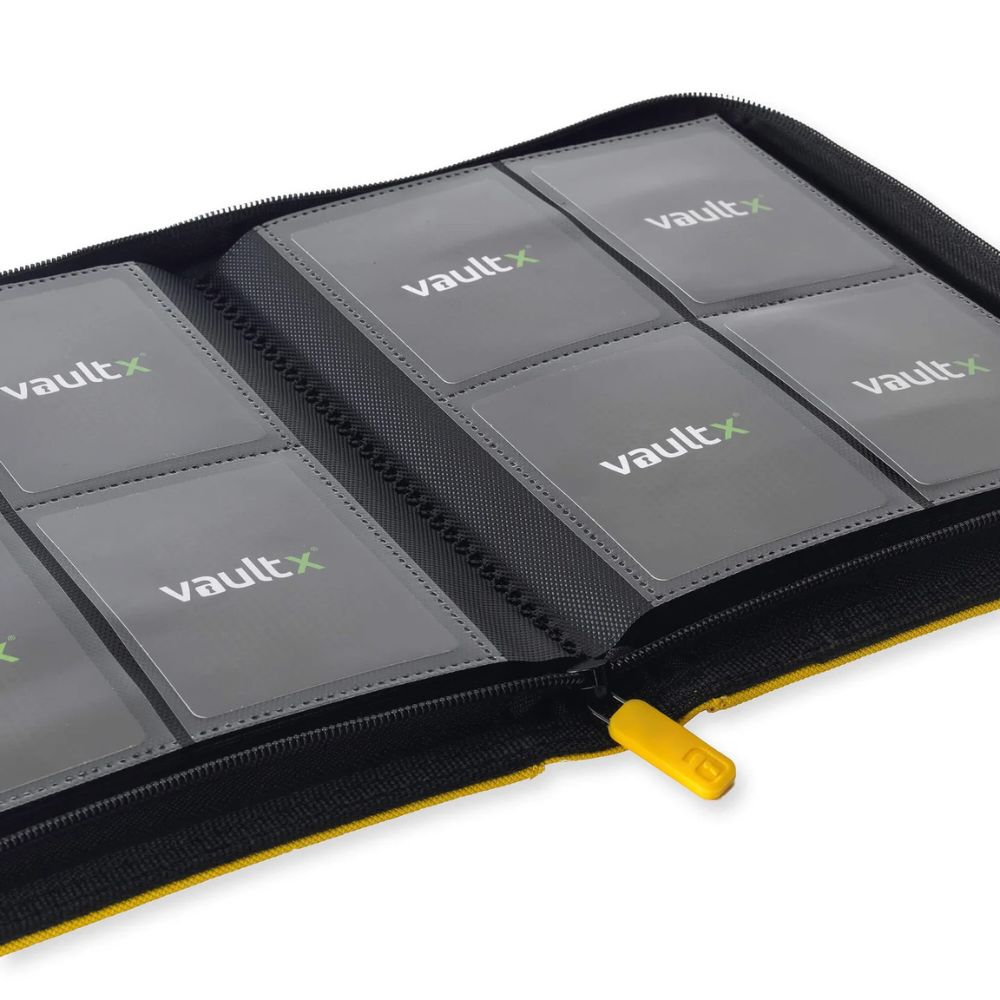 Vault X: 4-Pocket Exo-Tec® Zip Binder insida