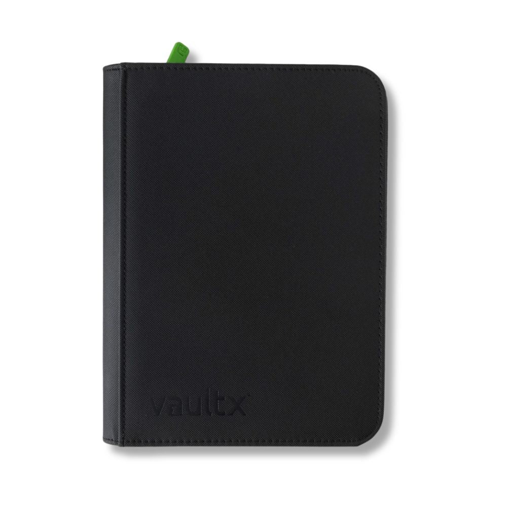 Vault X: 4-Pocket Exo-Tec® Zip Binder Signature Black
