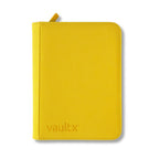 Vault X: 4-Pocket Exo-Tec® Zip Binder Sunrise Yellow