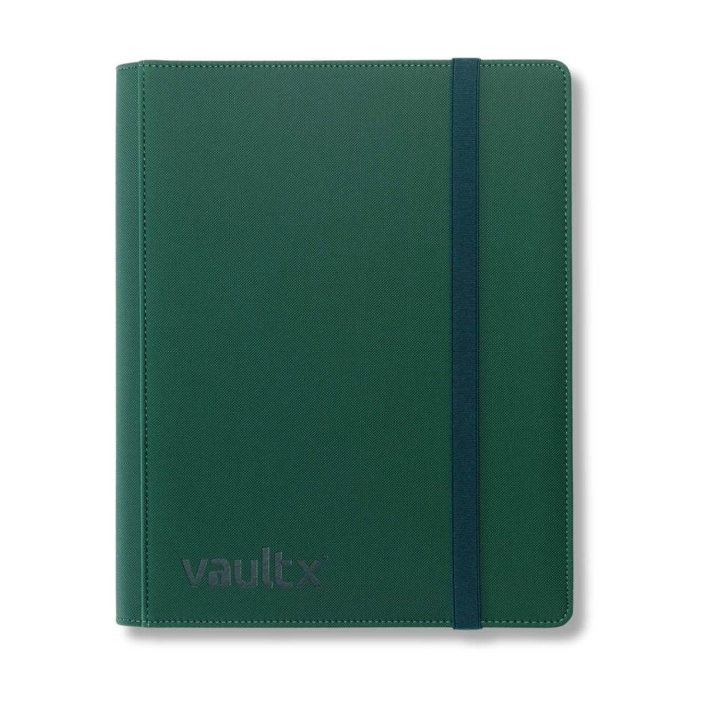 Vault X: 9-Pocket Exo-Tec® Strap Binder Forest Green