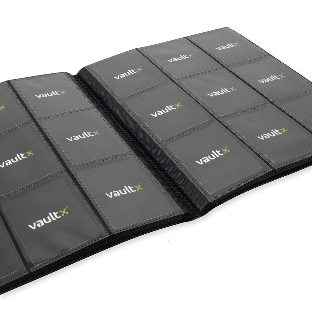 Vault X: 9-Pocket Strap Binder Insida