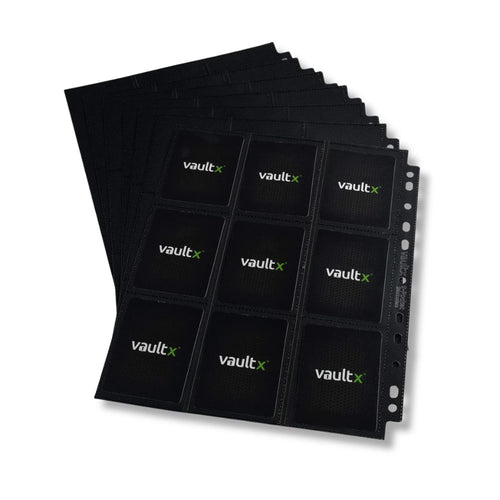 Vault X: 9-Pocket Sideloader Pages - 50st