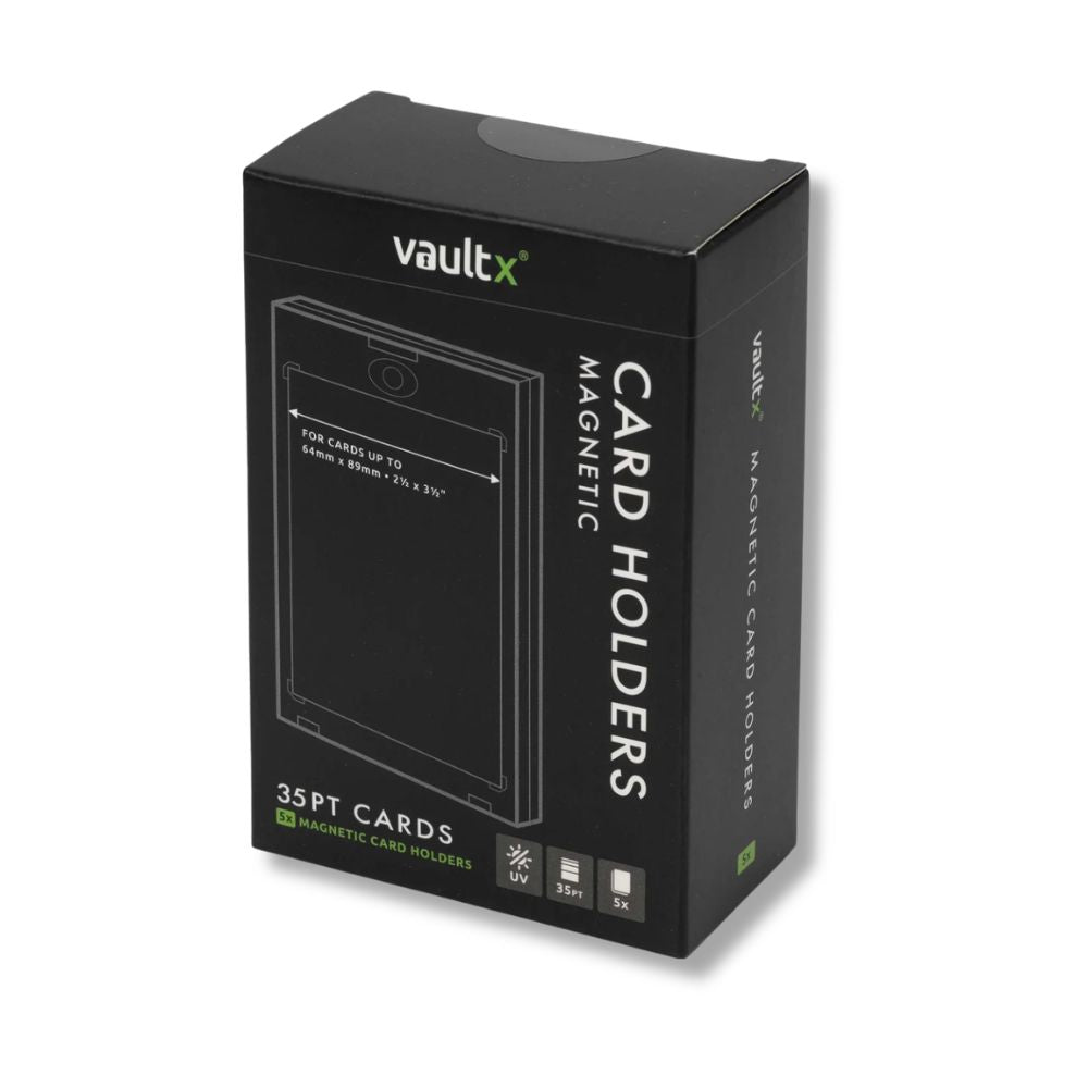 Vault X: Magnetic Card Holders 35pt - 5 Pack