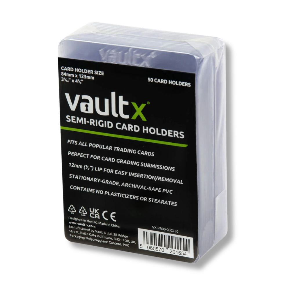 Vault X: Semi-Rigid Card Holders pack