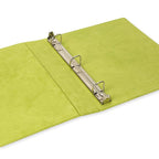 Vault X: Exo-Tec® 3-Ring Binder - Black / Electric Green insida