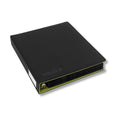 Vault X: Exo-Tec® 3-Ring Binder - Black / Electric Green