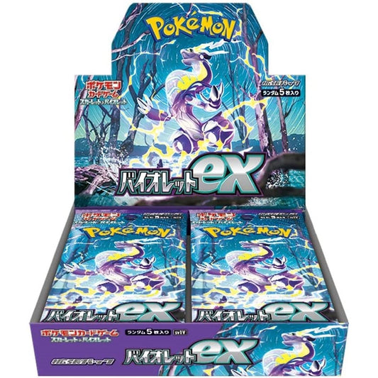 pokemon scarlet & violet violet ex japansk booster box