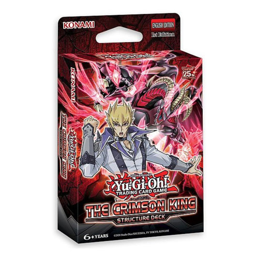 Yu-Gi-Oh! Crimson King Structure deck innehållande 49st kort