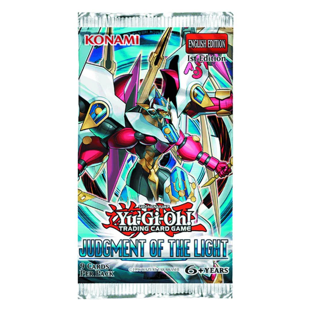 Yu-Gi-Oh! Judgment of the Light Booster Pack med häftiga kort