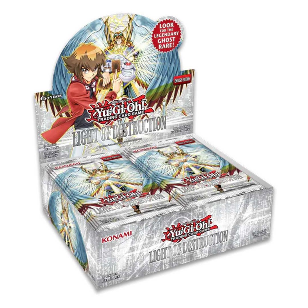 Yu-Gi-Oh! Light of Destruction Booster box med häftiga kort